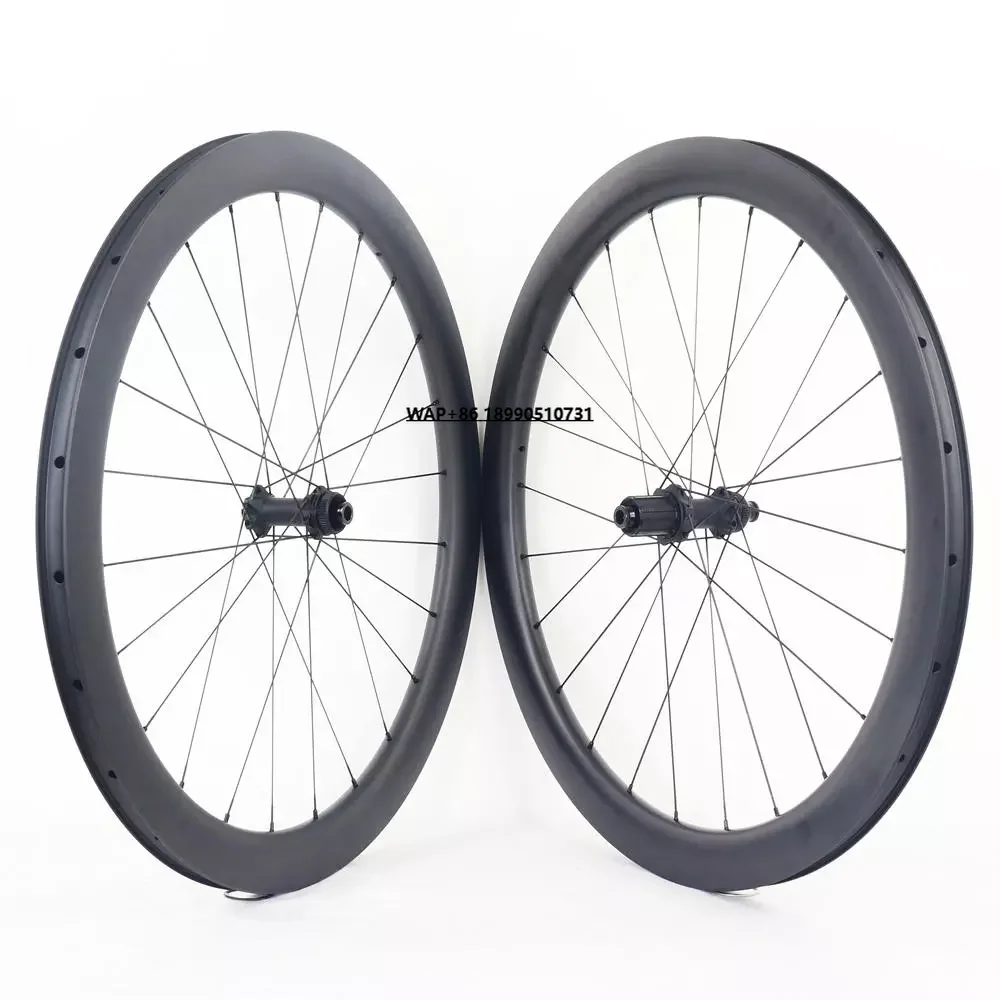 

700c Inner Width 21mm Depth 50mm Wheelset 700c Carbon Disc Gravel Wheelset for Road Bike Use