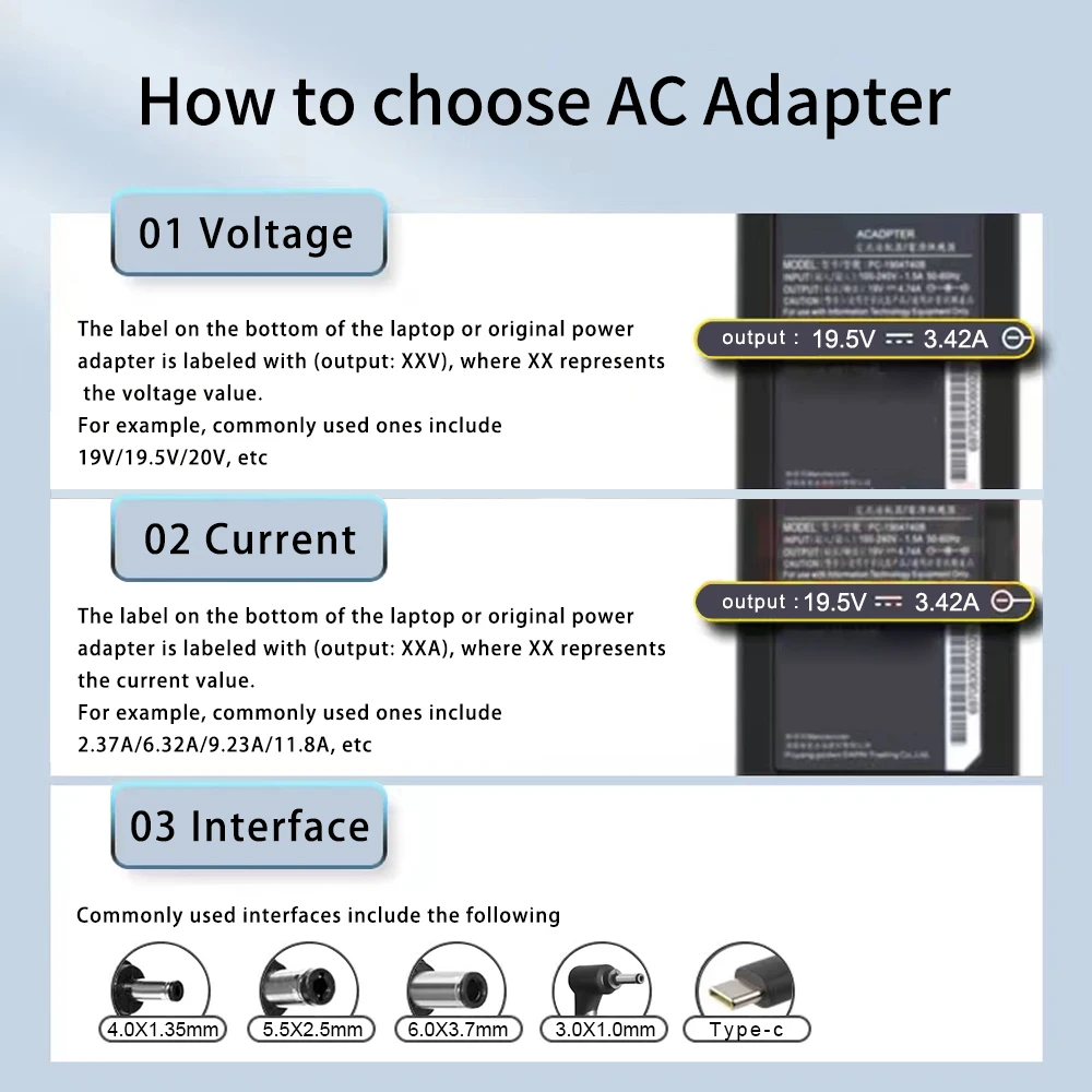 Imagem -06 - Adaptador ac para Laptop para Asus Rog Carregador para Fx95d Vx60g Tuf Gaming A15 Fx506lu Fx705g Fx86fe T9750 20v 7.5a 150w 6.0x3.7 mm