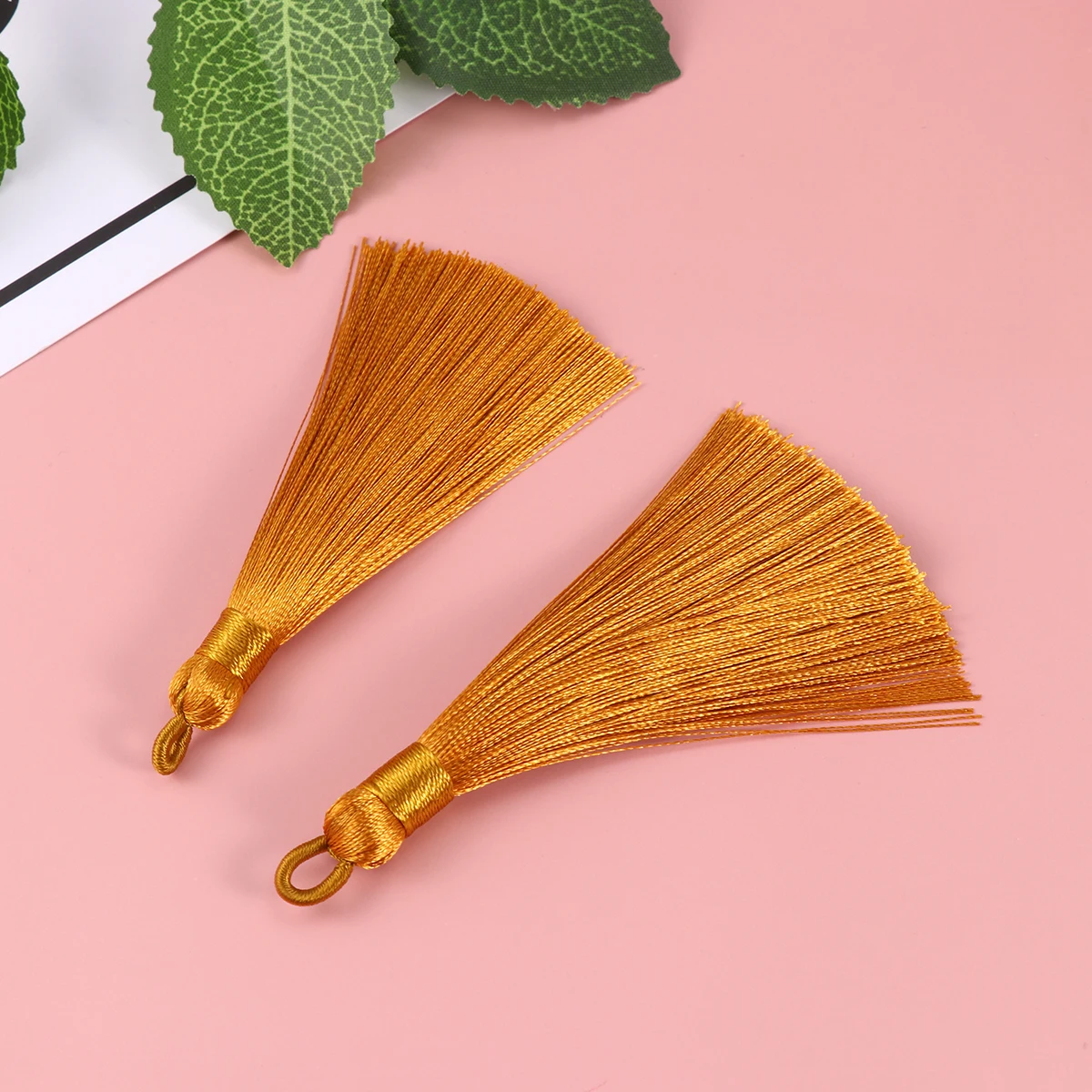 

20 Pcs Tassel Earrings Accessories Long Style Bright Color Durable Lightweight Gift Jewelry Dangler Keychain Pendant DIY Eardrop