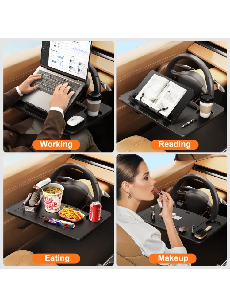 Hipacool voiture volant bureau Portable support pour ordinateur Portable hauteur réglable voiture plateau conseil Table pliable multifonctionnel