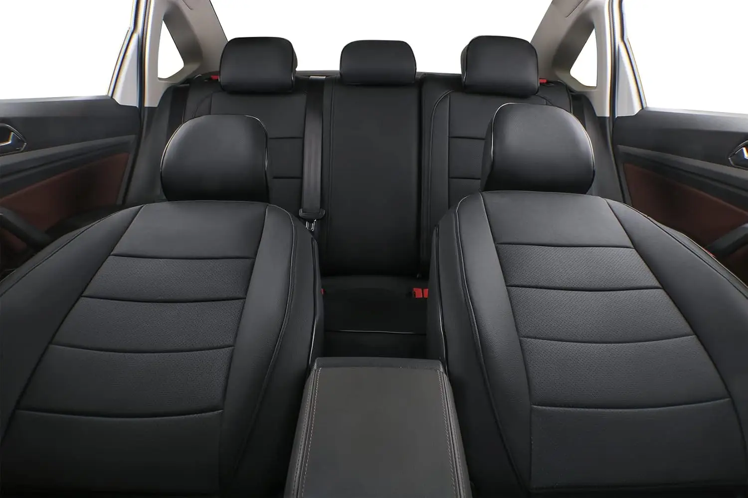 EKR Qashqai Car Seat Covers Custom Fit for Nissan Qashqai 2014-2020 Visia Waterproof Full Set Leather Cover view 5