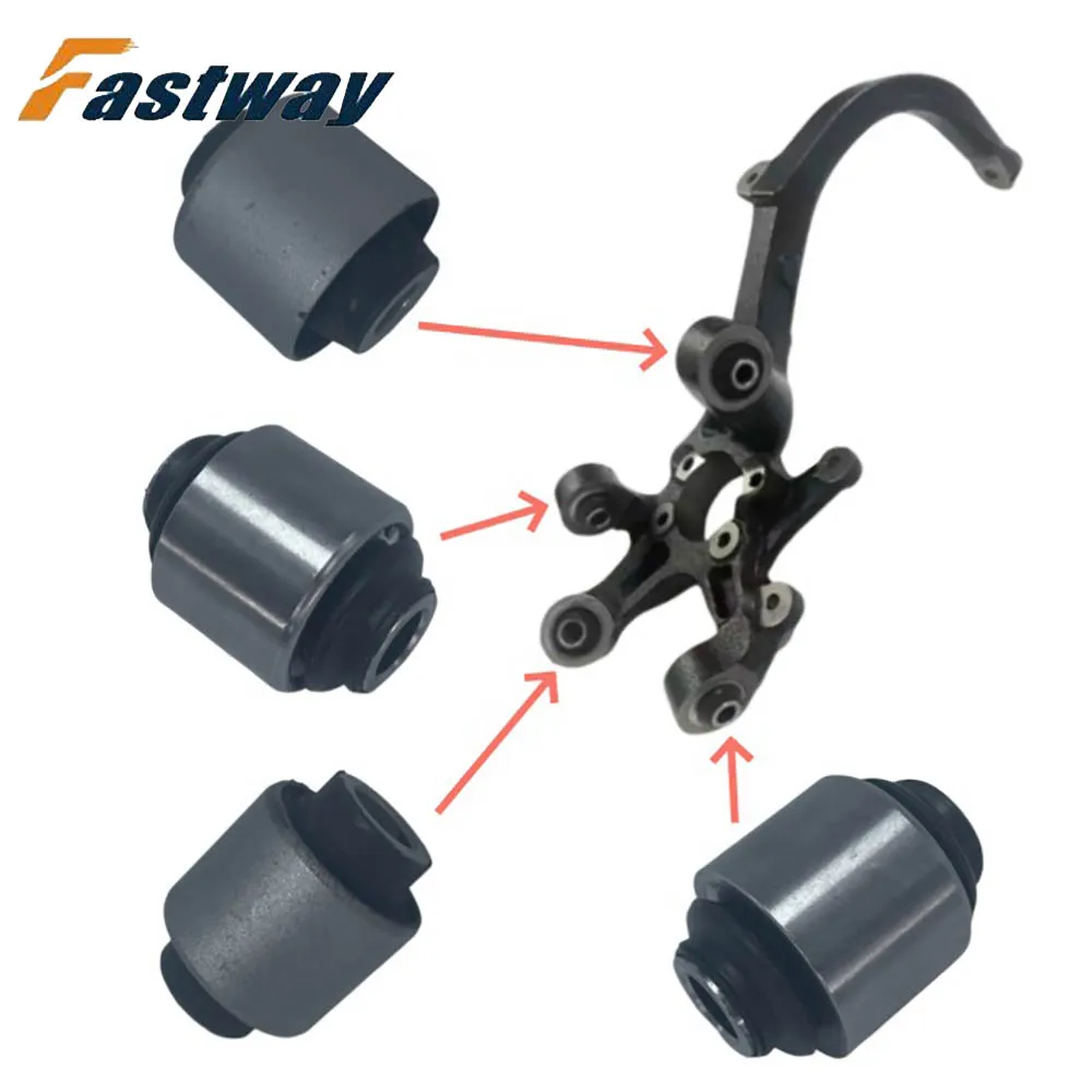 Rear Knuckle Bushing Set For Chevrolet GM Epica Opel Daewoo Evanda Magnus Tosca KL1 V200 V250 KLAL 96639740 96639741