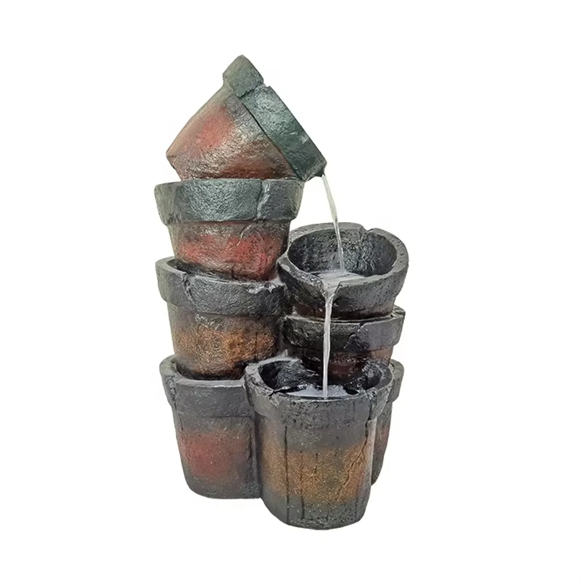 

Solar Power Outdoor Decorative Resin Water Fountain