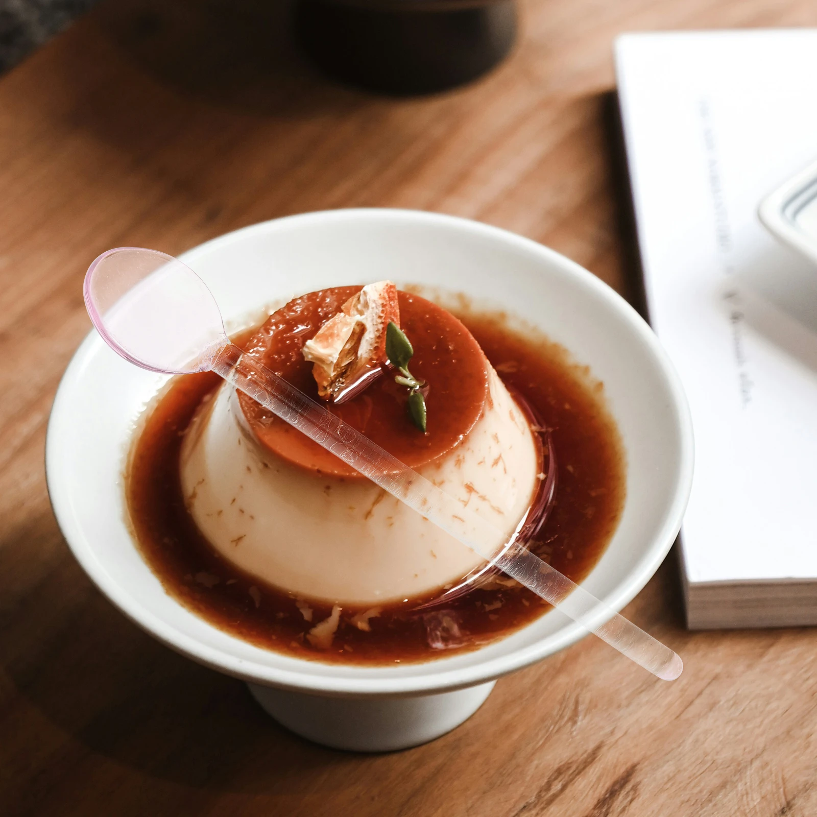 

4Pcs Long Handle Glass Spoons Elegant Kitchen Stirring Coffee Dessert Milk Soup Scoops Ice Cream Spoon Stirring Scoop