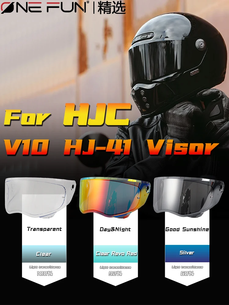 v10-レトロヘルメットフェイスシールド紫外線保護-hjc-v10-hj-41-オートバイヘルメットバイザー、傷つきにくい、素早い取り付け