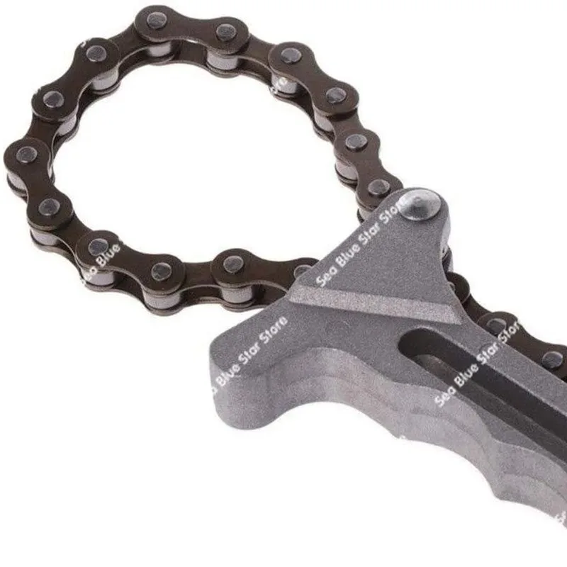 Oil Filter Chain Wrench Oil Grid Filter Chain Disassembly Tool Maintenance Wrench