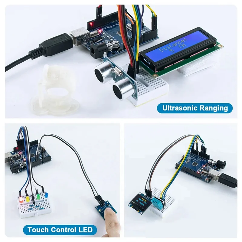 Детали стартового комплекта, аксессуары, пригодные для LCD1602 OLED0.96 для Arduino R3, плата для улучшения комплекта