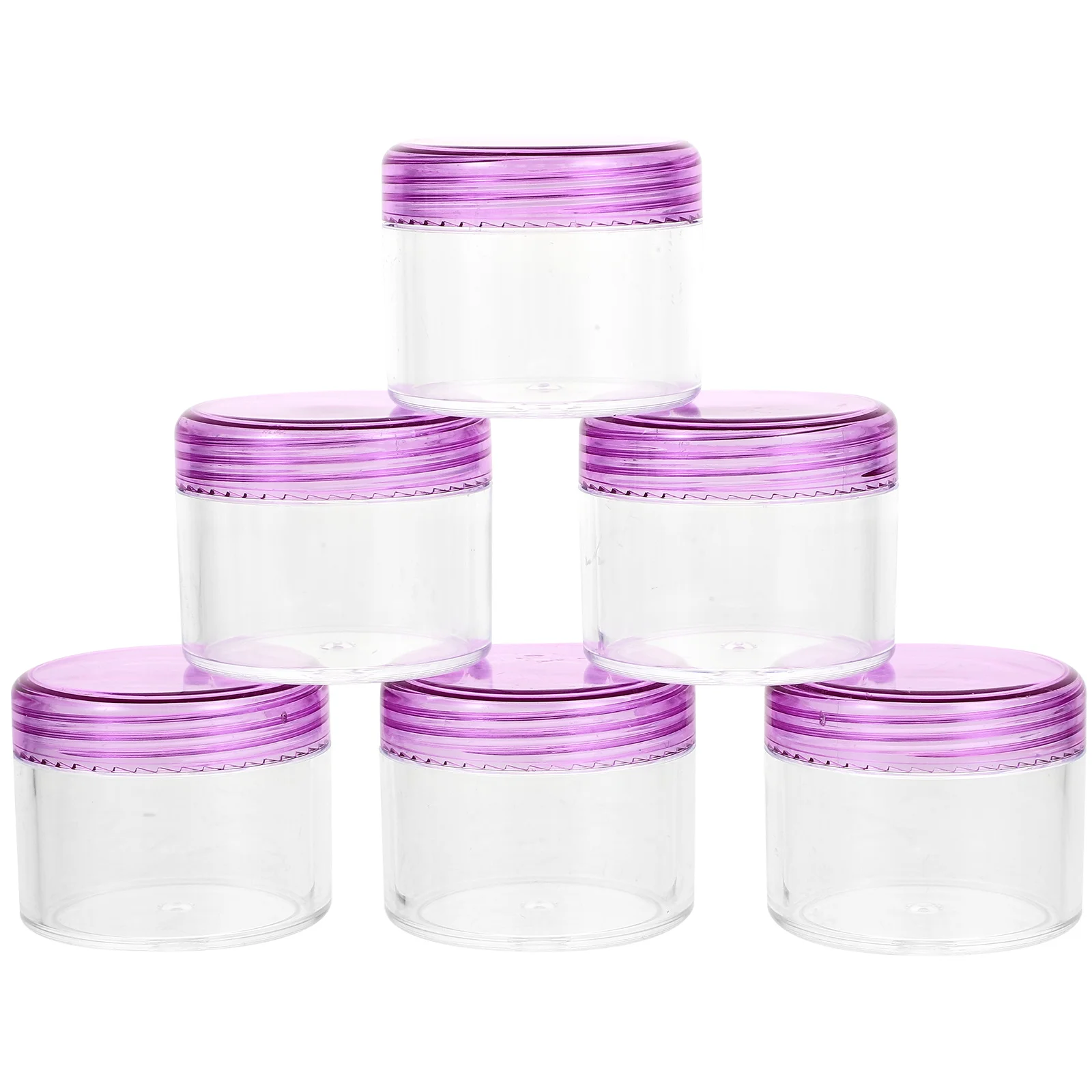 12 Pcs Bottle Small Containers with Lids Jars Moisturizing Lotion Plastic Travel Empty Cream Boxes Bottles