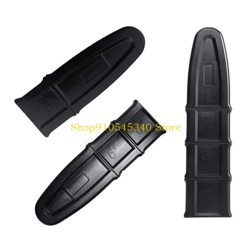 U2JA Plastic Scabbard Protector Chainsaw Bar Protect Cover Pruning Saw Guide Plate Covers Electric Chain Saw Covers 6/8/10in