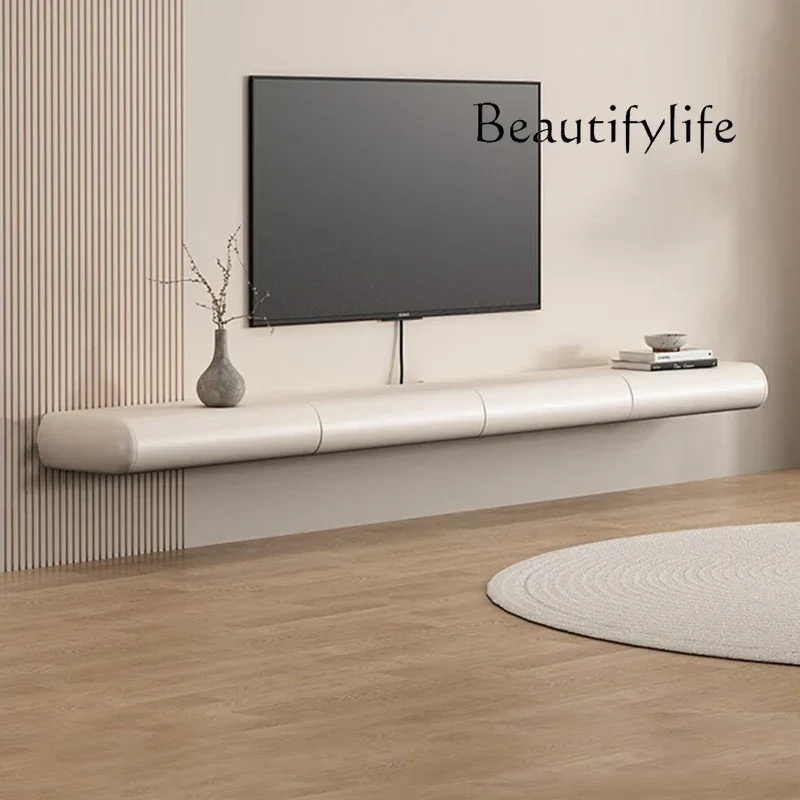 

White Cream Tv Table Storage Universal Organizer Hallway Hotel Cute Room Decor Tv Stands Beauty Muebles Living Room Decoration