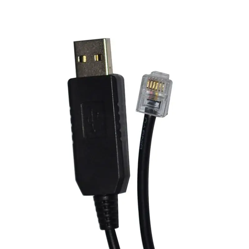 B76B USB to RJ11 RJ12 EQMOD Cable for Skywatcher AZ-for GTI Mount PC Connect Hand Control Cable FTDI Chip, 4 Pack