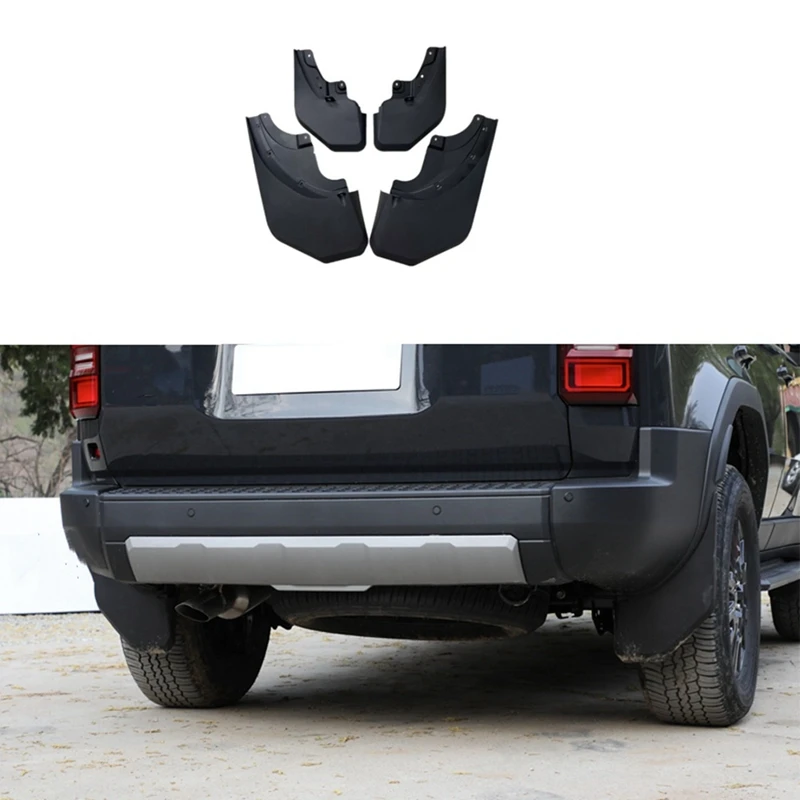 For Toyota Land Cruiser 250 Prado LC250 2024 Car Mud Guards Flaps Splash Front Rear Mudguard Accessories