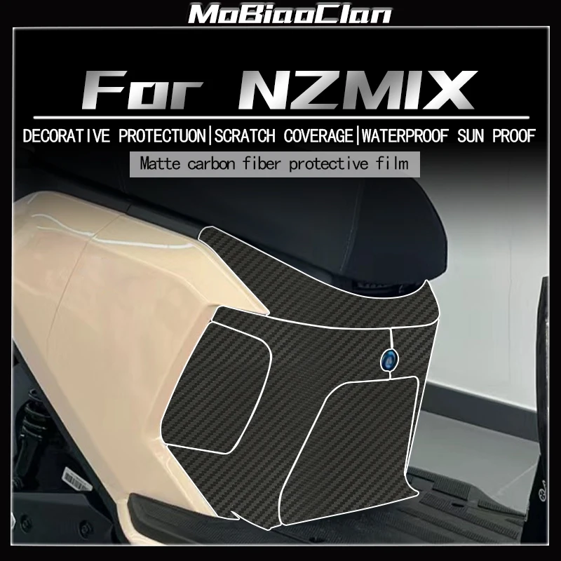 

Для мотоцикла Ninebot NZMIX 3D обтекатель из углеродного волокна, наклейка с эмблемой, наклейка на корпус, полный комплект, декоративная наклейка