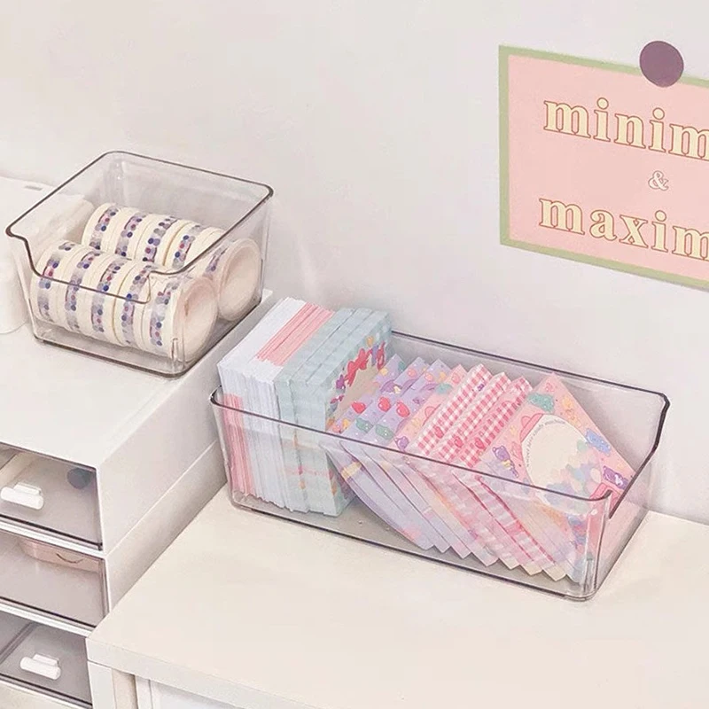 Nota Papers Box, Nota Pads Container, Desktop Notepad Holder, Memo Case