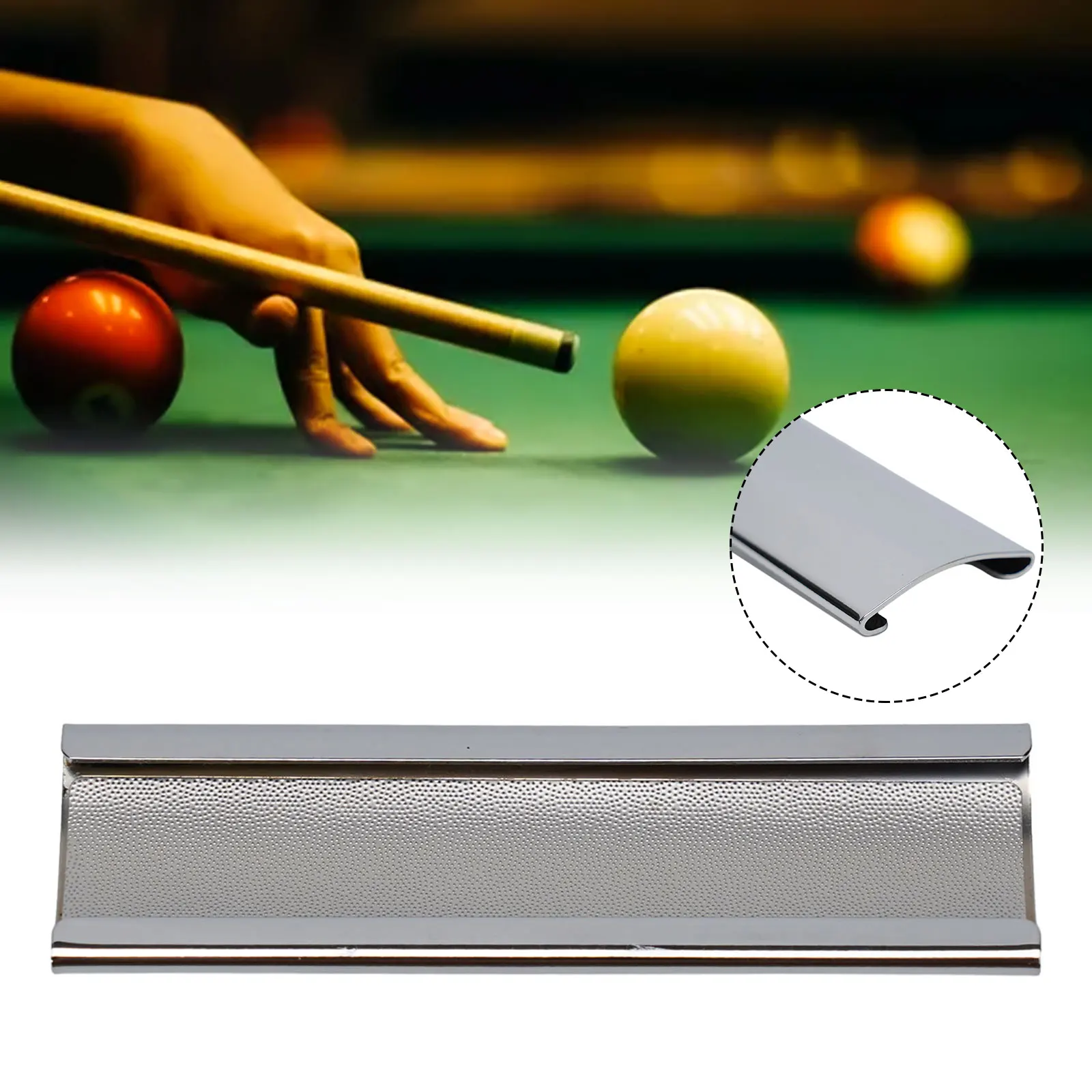 

Billiards Pool Cue Tip Sander with Burnisher Function Stainless Steel Design for Snooker and Pool Cue Maintenance