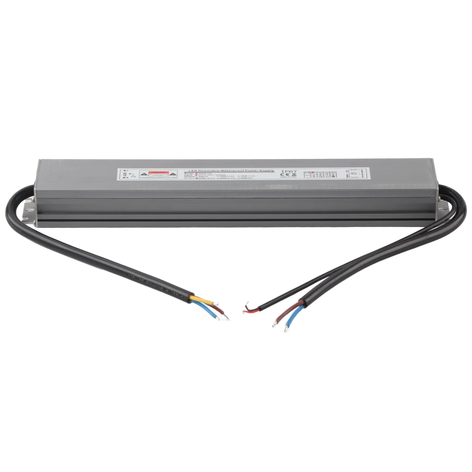 

Источник питания с затемнением 2-в-1 LED SCR 0-10 В Источник питания с регулируемой яркостью Водонепроницаемый источник питания Аксессуары для освещения 12 В 16,67 А 200 Вт