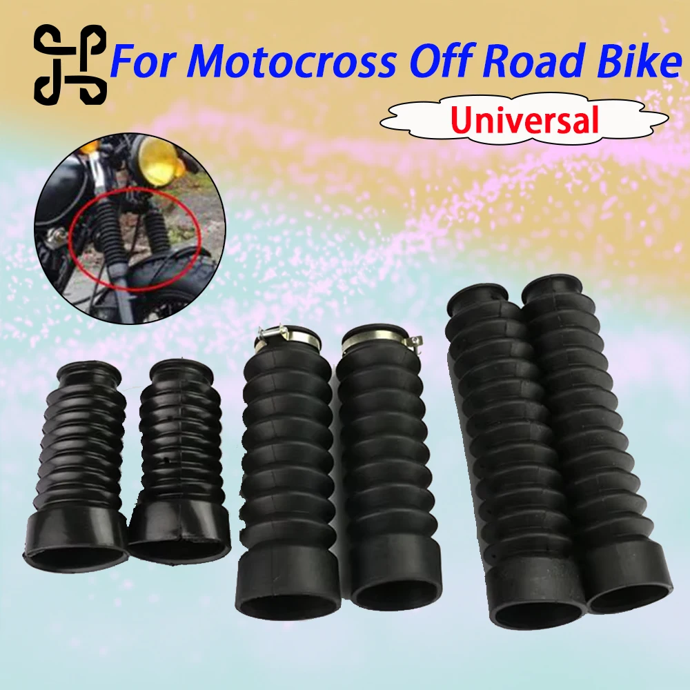 

For Motocross Off Road Pit Dirt Bike Motorcycle Front Fork Cover Gaiters Gators Boot Shock Absorber Protector Sleeve Dust Guard