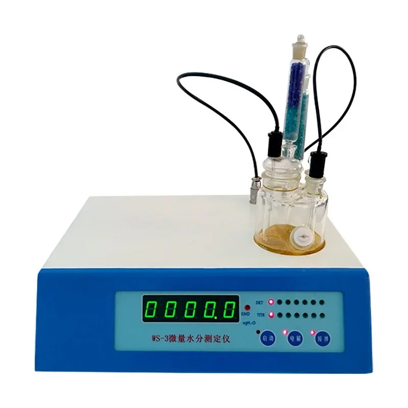 Moisture meter, solvent moisture detector, coulometry micro moisture meter