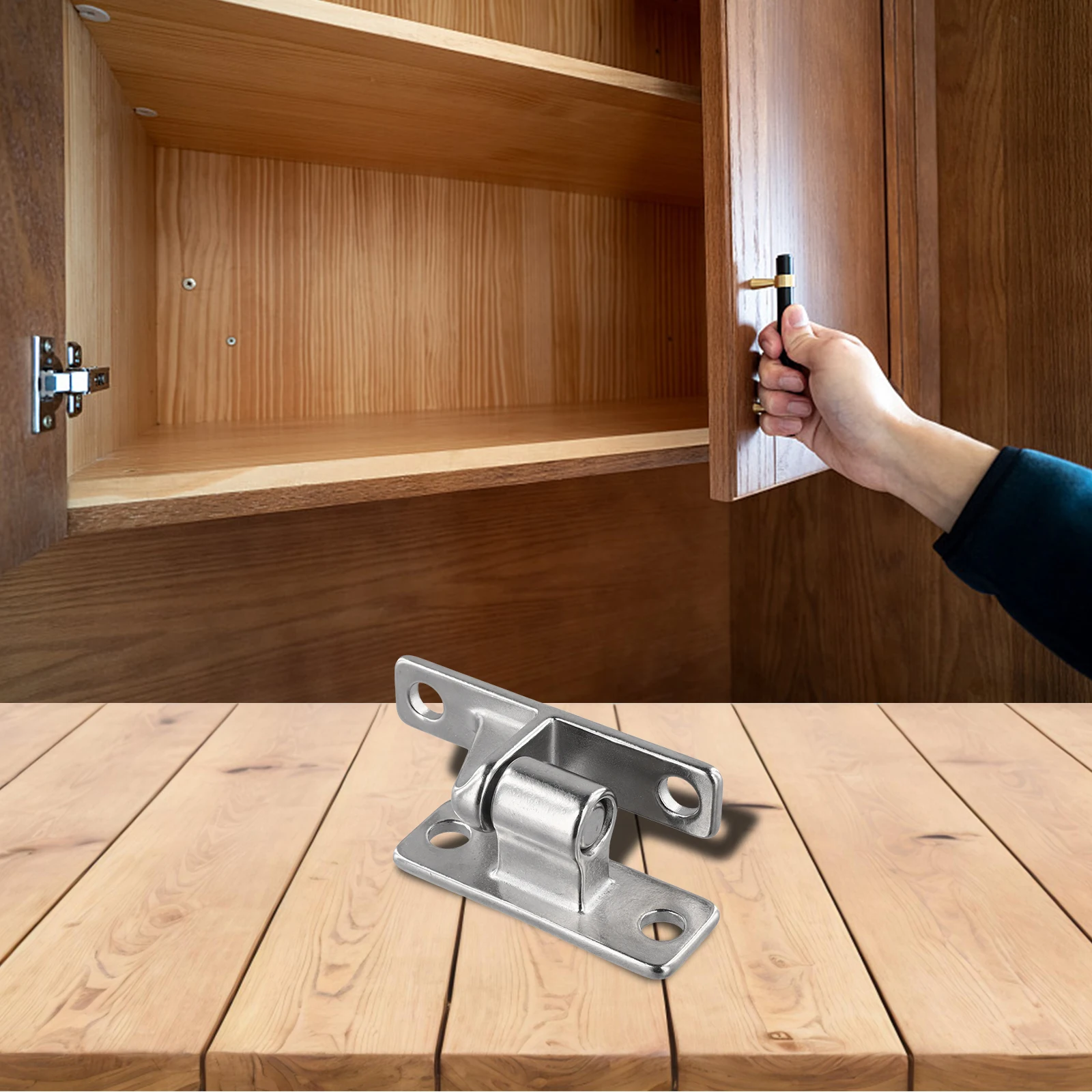 Heavy Duty Gate Hinges Mechanism Heavy-Duty Hinges 4.6 X 1 X 1.8 Stainless Steel Hinges Rust Resistant Material
