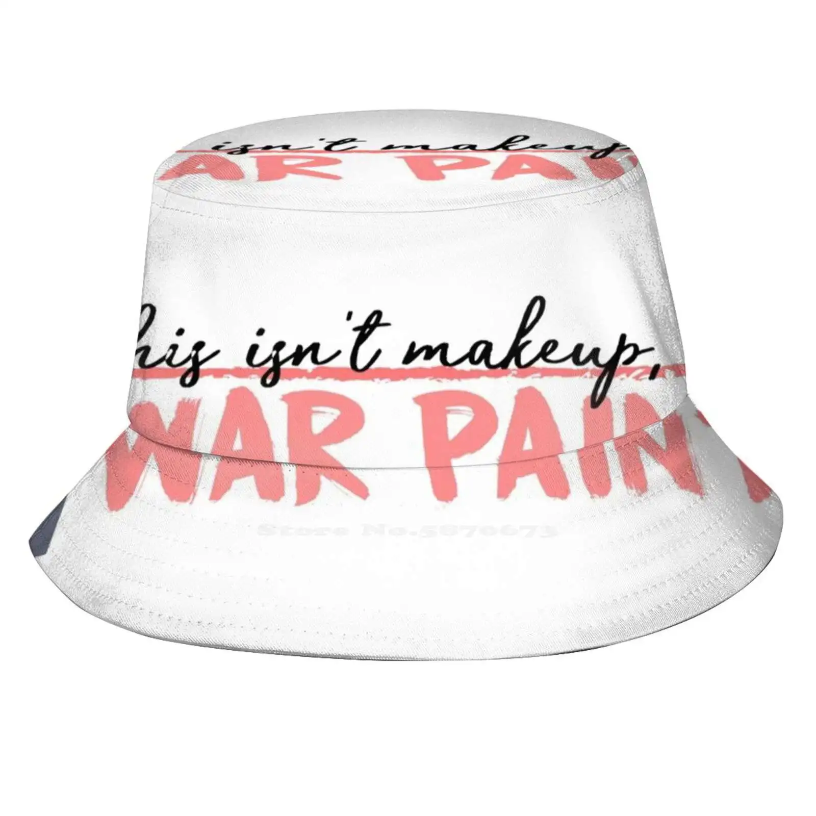 War Paint Causal Cap Buckets Hat War Paint Iliza Shlesinger Warpaint Makeup Addict Lipstick Addict I Love Lipstick Typography