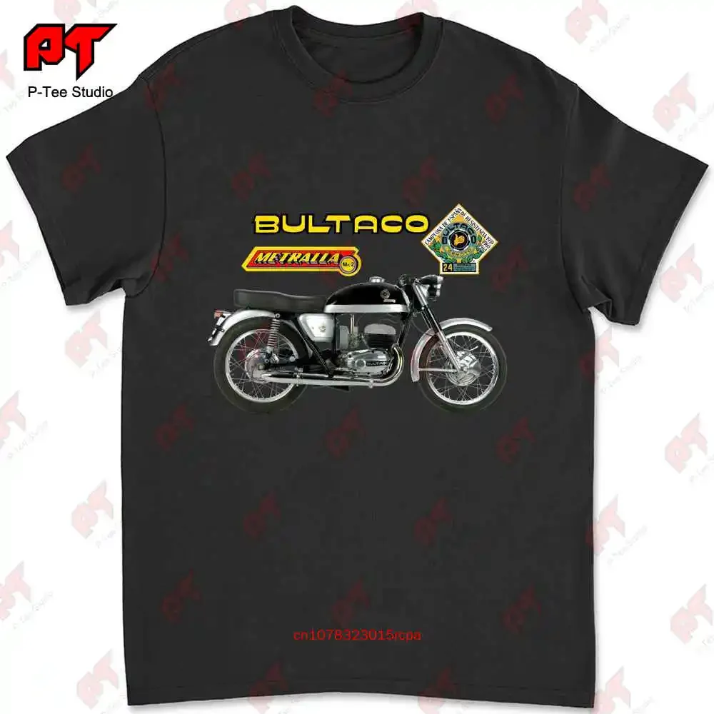 Bultaco Metralla Mk2 Motorcycle T-shirt YYC4