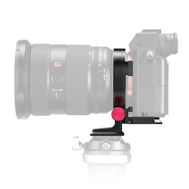 Ulanzi S-63 Rotatable Horizontal-To-Vertical Mount Arca Plate for Sony ZV-E1/A7C/A7M3/A7M4/A7R3/A7R4/A7R5/A7S3/FX3 Camera