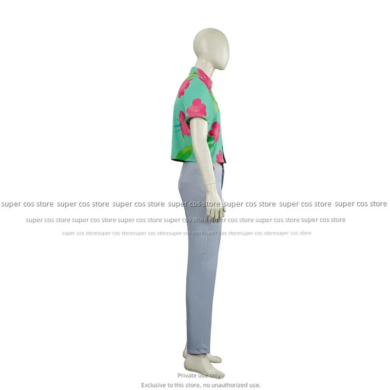 CyKPop Saja Cos Jungen Baby Cosplay Kostüm Perücke Bedrucktes T-Shirt Hosen Dämon Cartoon Jäger Rollenspiel Halloween Karneval Party Anzug