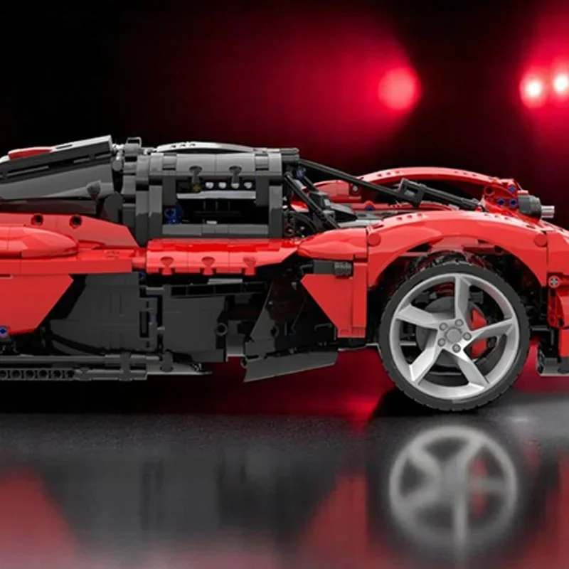 3031pcs MOC Aston Martin Valkyrie rood Technisch model Bouwstenen idee Educatief speelgoed Baksteen Kinderen Kerstcadeau Verjaardag