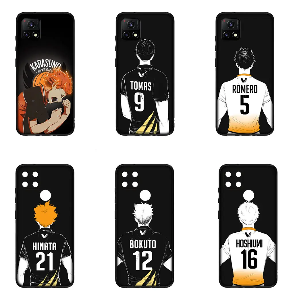 Haikyuu Hinata Shoyo Cover Phone Case for Samsung Galaxy Note 20 Ultra 10 9 8 S10 Lite S9 + A6 A7 A8 Plus A9 Soft Casing