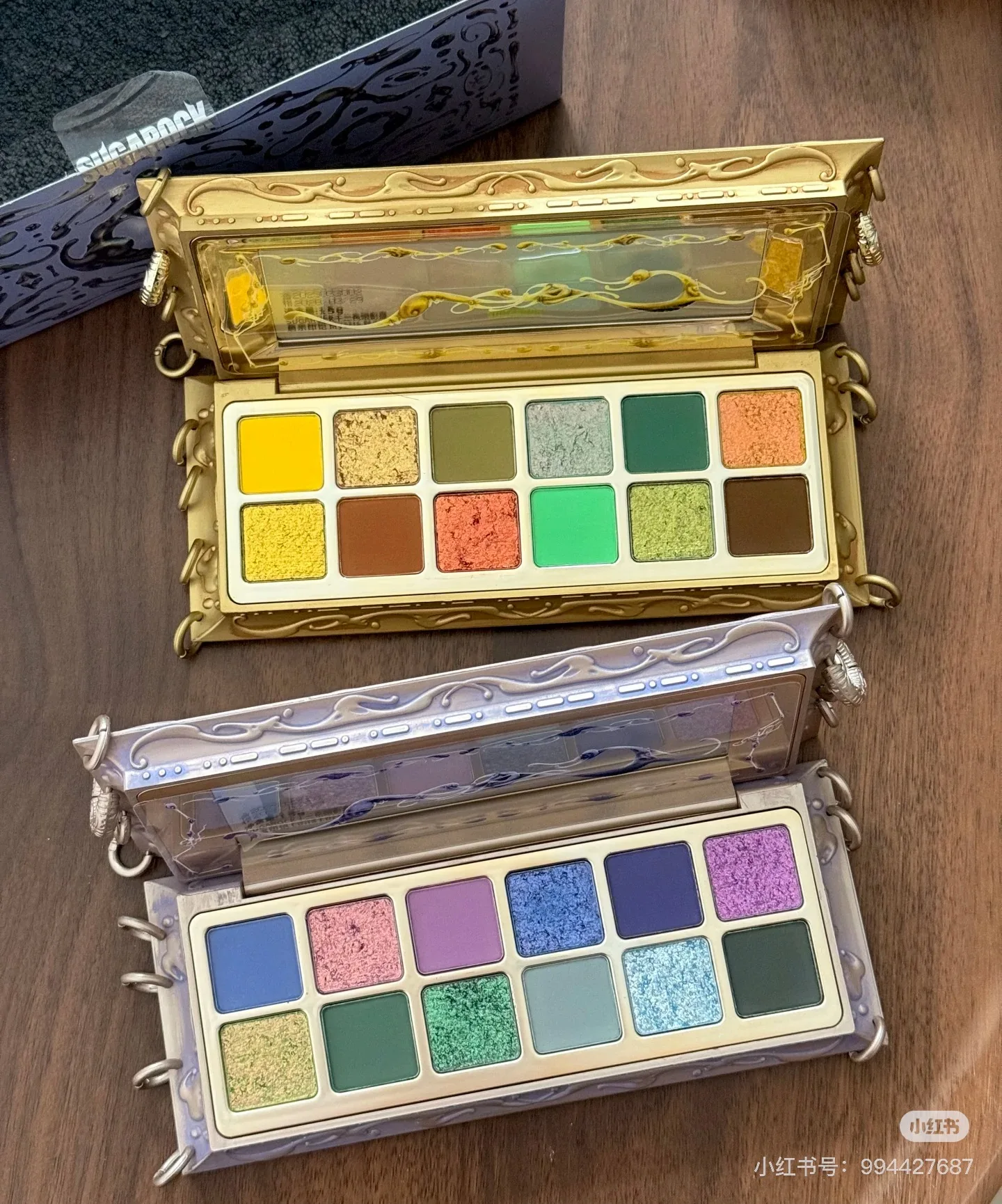 

Sugarock 12 Colors Eyeshadow Palette Shimmer Chameleon Matte Eyeshadow Makeup