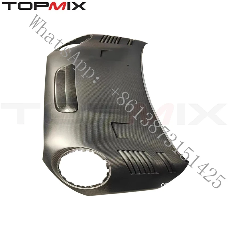

Suitable F56 2013-2021 Hatchback Duell-Style Genuine Carbon Fiber Lightweight Bonnet