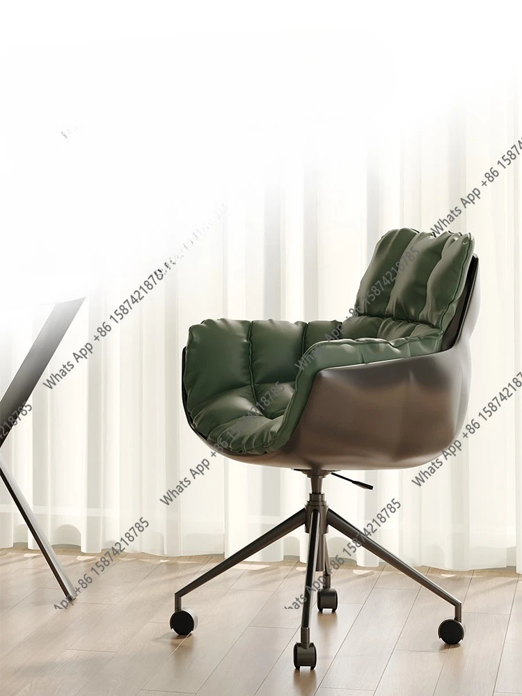 

Компьютерное кресло для дома и офиса, вращающееся, с регулировкой высоты, удобное для длительного сидения