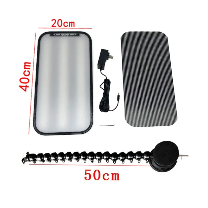 Car Dent Repair Tool 9 Color Dual Purpose Base Stand Light For Dent Detection Paintless Dent Repair Shop Home Use