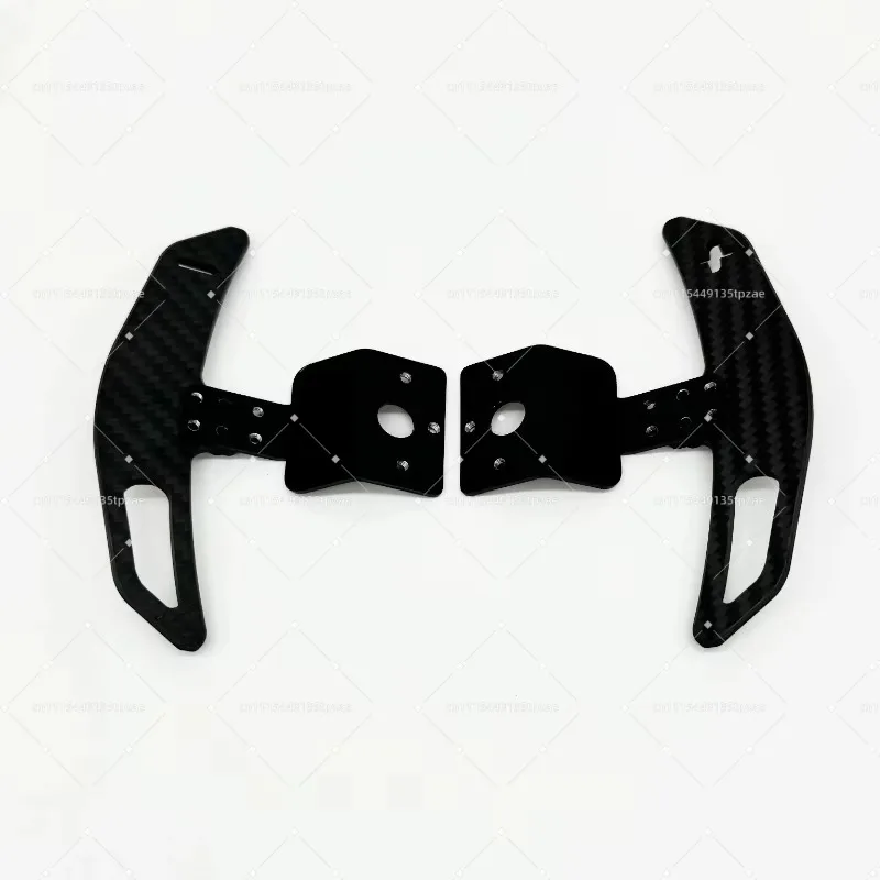 Carbon Fiber Extension Paddle Shifter Adapter Steering Wheel Hardware For MOZA R5 R3 ES ESX Racing Simulator