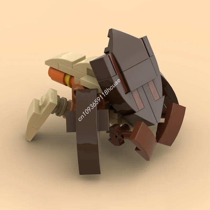 60 pçs moc helldivers colmeia guarda minifig escala nan modelo blocos de construção criativo modular artesanato brinquedos presentes natal