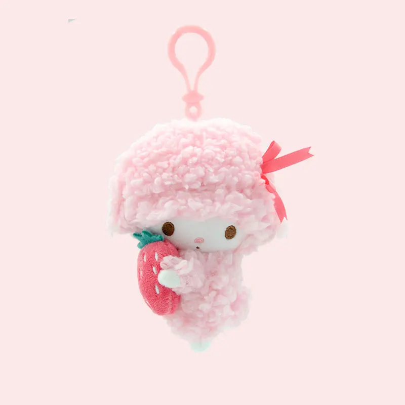 Sanrio Piano Series Little Lamb Plush Cartoon Doll Kawaii Toy Marumofubiyorie Backpack Keychain Doll Bag Pendant Christmas Gift