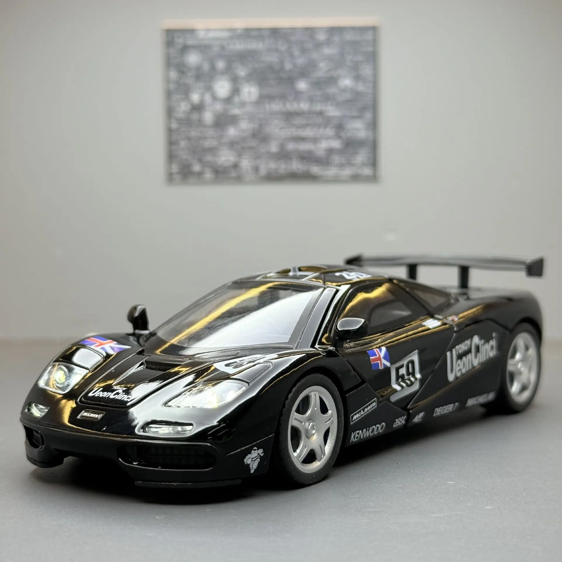 1:32 F1 Le Mans Champion Super Racing Car Simulation Modell Diecast Metall Miniatur Voiture Spielzeug Fahrzeug Kinder Junge Home Decor