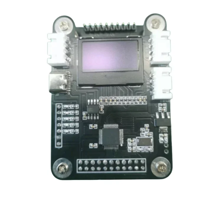 Rotation decoder to Hall converter, transformer decoding board, angle display, fault code, motor speed display