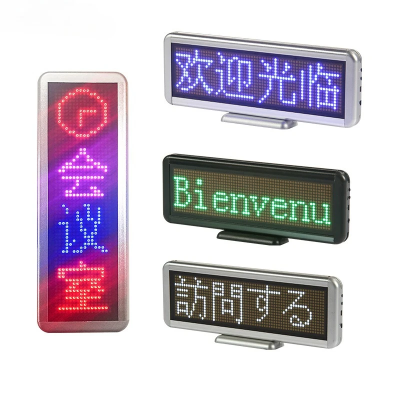 

LED desktop screen, word scrolling LED display