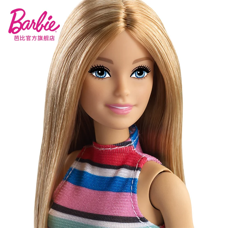 Barbie boneca fashionista playset para meninas estilos mutáveis sapatos moda acessórios de roupas brinquedo meninas crianças brinquedos presente aniversário