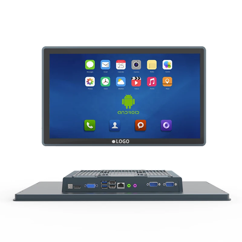 

21.5 Inch Open Frame Wall Mount Panel IPC IP65 Waterproof Fanless Embedded Touch Screen PC Industrial Pc