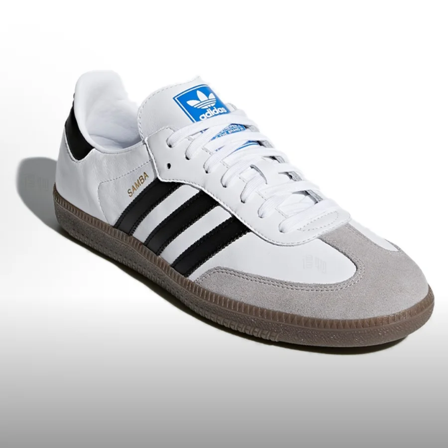 حذاء adidas SAMBA OG أنيق، ممتاز، بسيط، مريح، خفيف الوزن، للتنقل اليومي، حذاء رياضي كاجوال متين سهل الارتداء B7580