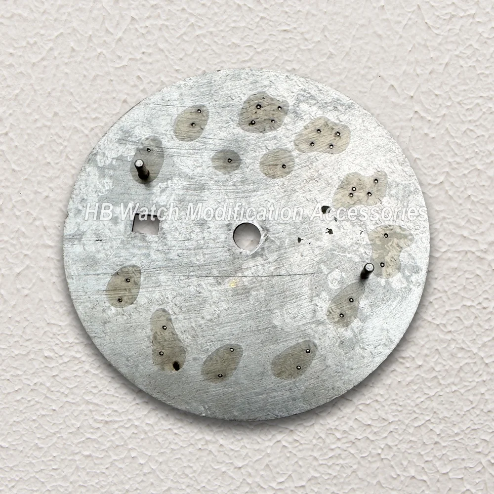 Cadran arabe avec Logo S 24.5mm, adapté au mouvement automatique japonais NH05, Sunburst, accessoires de Modification de montre de haute qualité pour dames