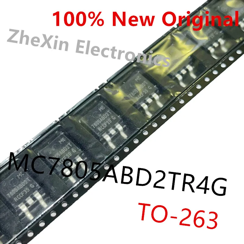 10PCS/Lot   MC7805ABD2TR4G 、MC7805BD2TR4G 、MC7805CD2TR4G   New original linear regulator chip  MC7805ABD2T、MC7805BD2T、MC7805CD2T