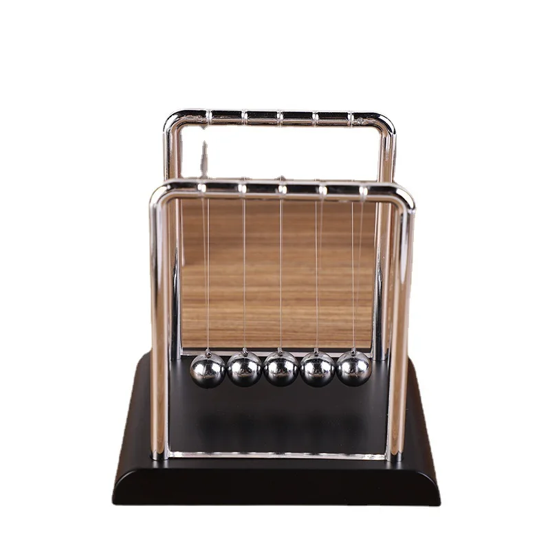 Cradle Balance Balls Metal Physics Pendulum Desktop Toy Office Desk Decoration Stress Relief Gadget Science Gift Ornament