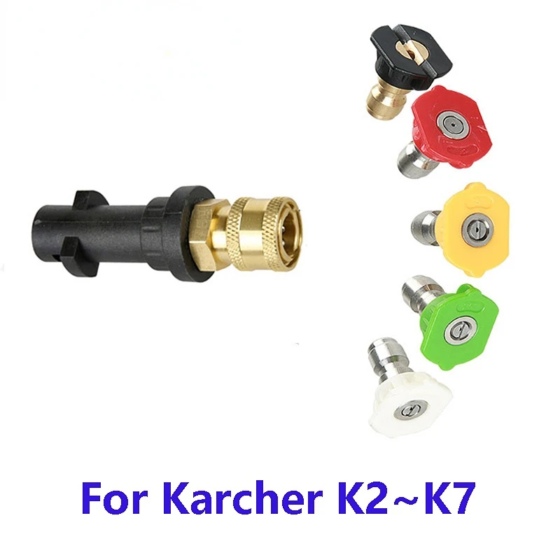 

High Pressure Washer 1800psi Electric For Karcher K2K3K4K5K6K7 For Spray Gun Saving Washing Machine Nozzles