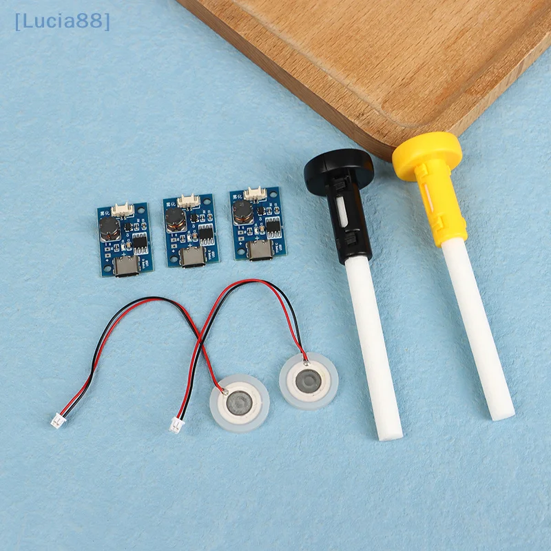 【CCA96】DC 5V Switchable Four Spray Humidifier Module Atomization Control Board DIY Ultrasonic Atomizer TYPE - C Interface