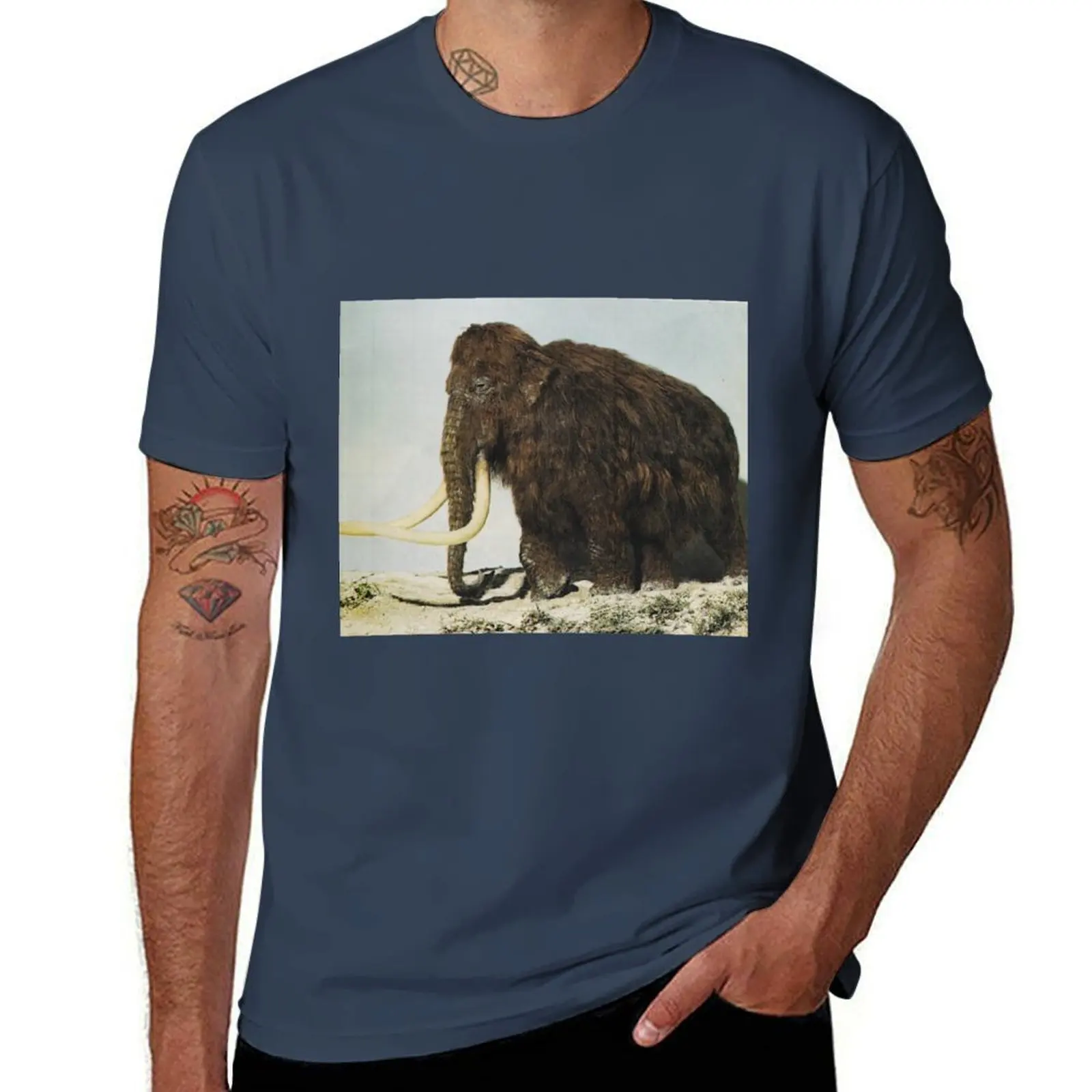 

King Gizzard And the Lizard Wizard Mammoth Art T-Shirt man t shirt cotton man t shirt graphic T-Shirt