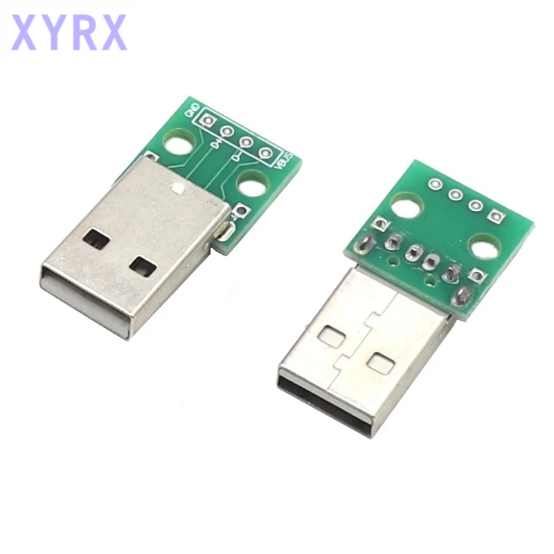 In spot 【10-5PCS】USB to 2.0 3.0 female/male USB2.0 male head PBC adapter board data module
