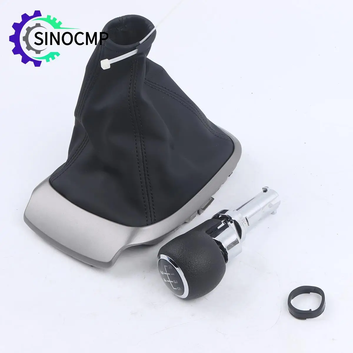 

5 Speed Gear Shift Knob Lever Gaitor Shift Header W/ Dust Cover for Chevrolet Trax Standar 2011-2020 Auto Interior Accessories